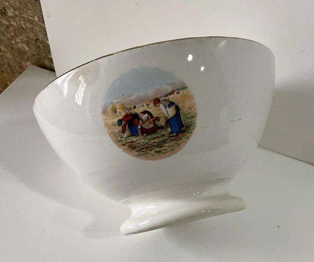 Bol Ancien digoin sarreguemines decors de L'angélus De Millet collection deco
