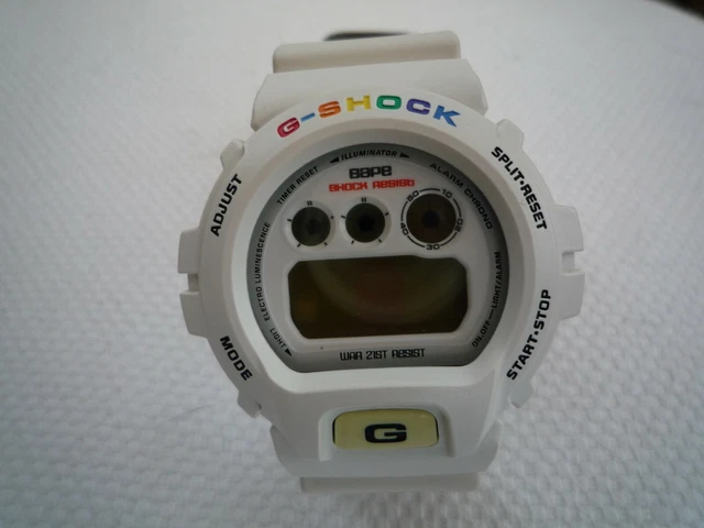 CASIO G SHOCK A Bathing Ape DW 6900 BAPE original premier choc