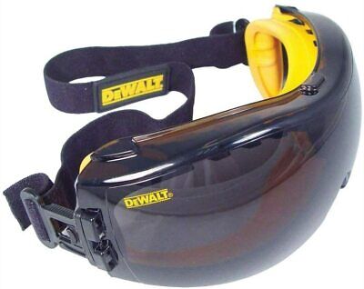 DeWalt DPG82-21 Concealer SMOKE/GRAY Anti-Fog Over Glasses Safety Goggles 1 PAIR