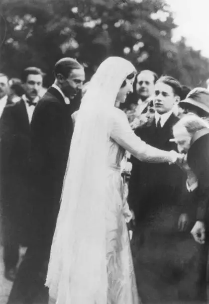 Prince HENRI Orleans Count Paris and his wife ISABELLE Orleans- 1931 Old Photo