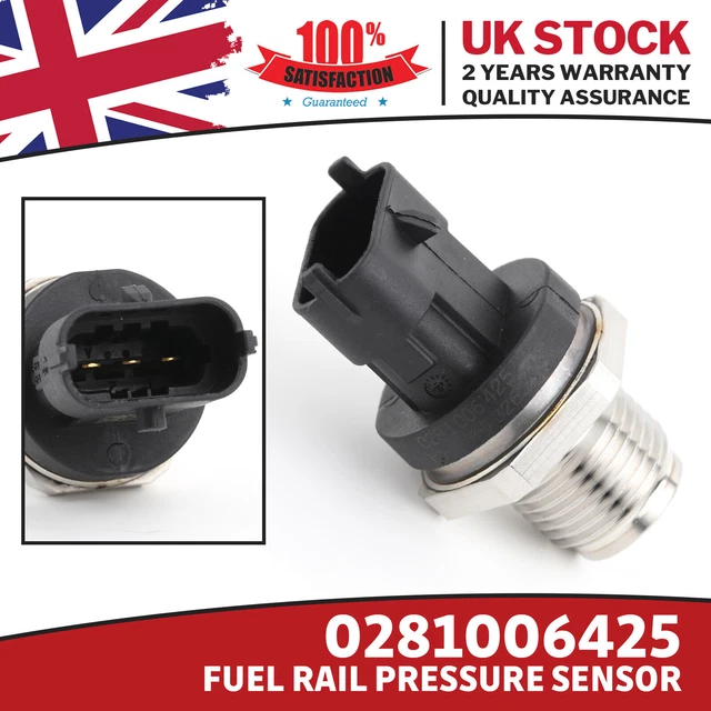 Fuel Rail Pressure Sensor For VOLVO C30 C70 S40 II S80 V50 V70 XC70 XC90 2.4 D5