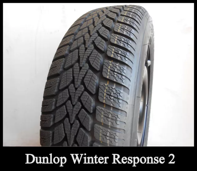 Winterräder auf Stahlfelgen Dunlop Winter Response 2  185/65R15 88T Kia Rio 3