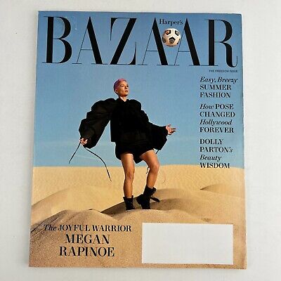 Harper’s Bazaar Magazine June July 2021 Megan Rapinoe Dolly Parton Beauty Wisdom