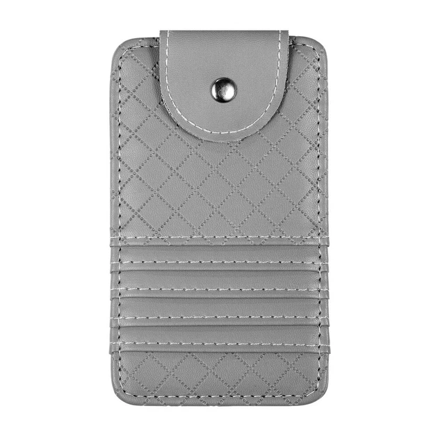 Organizzatore occhiali da sole per auto supporto occhiali clip occhiali da sole biglietto da visita