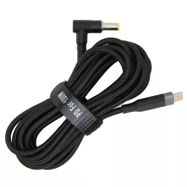 JORINDO Laptop Power Cord PD EMARK Chip 5A 100W Durable Easy Operation Lapt EOB