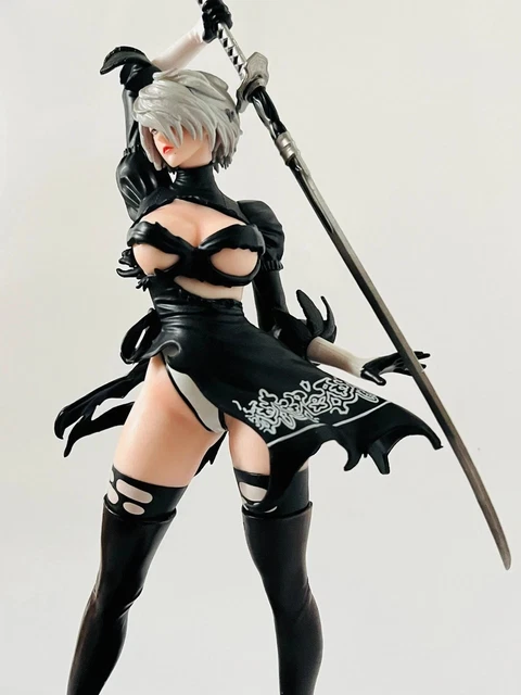 NIER: AUTOMATA SEXY 2B (YoRHa No.2 Type B) Game Prone Pose Figure Doll  Model $118.21 - PicClick CA