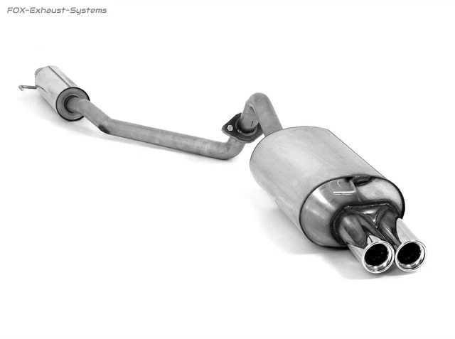 Embouts échappement Acier Inoxydable Pour VW Beetle 2012-2018 - Embout Silencieux Incliné - Style Et Performance