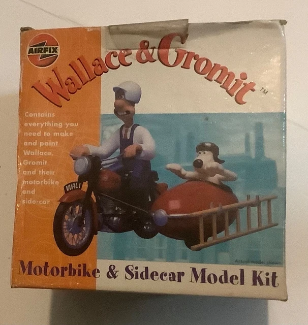 WALLACE & GROMIT Airfix Motorbike and Sidecar Model Kit £35.00