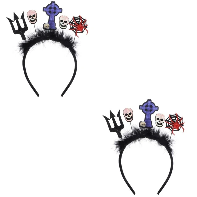 2 pz Halloween Hair Hoop donne ragazze percorsi testa cosplay festa oggetti di scena