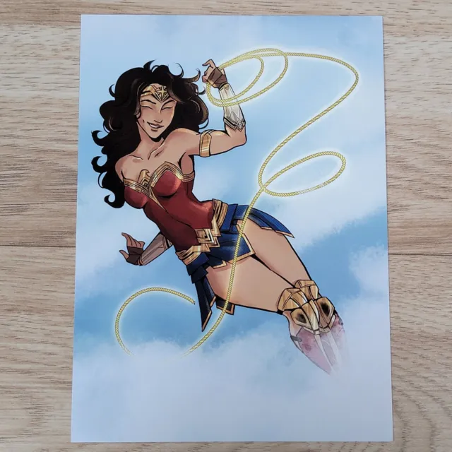 Wonder Woman Art Print ComicTom101 Mystery Mail Call