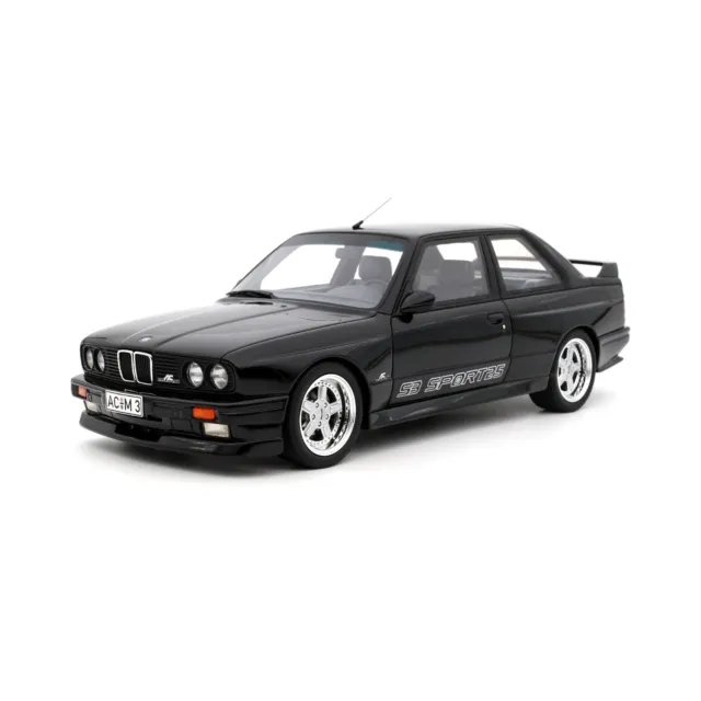 BMW M3 E30 AC Schnitzer ACS3 Sport 1:18 Modellauto Miniatur 1/18 Schwarz Black