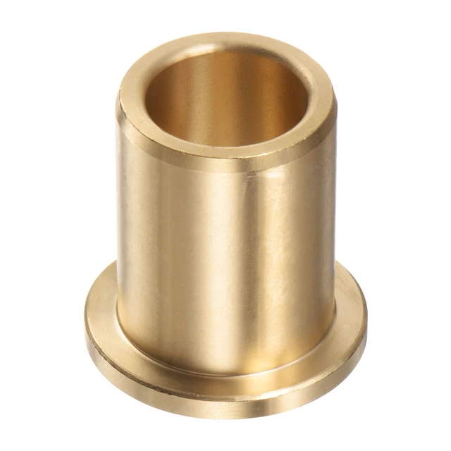 Flange Bearing Sleeve 16mm x 22mm x 30mm Bronze Self-Lubricating Bushings