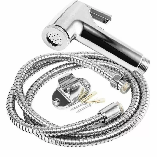 Chrome Bidet Douche Spray Bathroom Muslim Shataff Shower Toilet Brass Kit Head