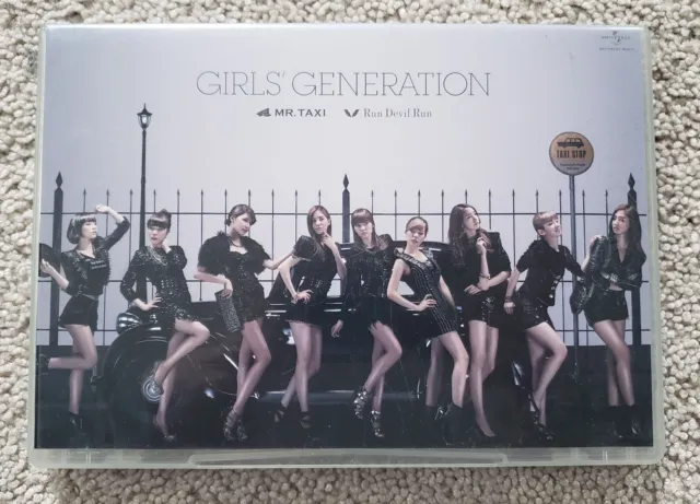 SNSD Girls' Generation Japan Single Album Run Devil Run Mr. Taxi CD + DVD