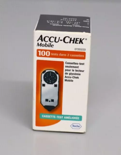 ACCU-CHEK Mobile Testkassette 2 Testkassetten mit je 50 Tests Neu mit Rechnung