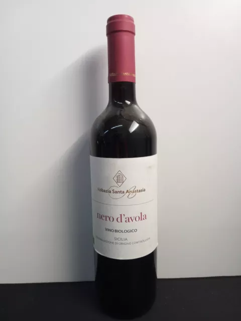 Vino 2017 Nero d'Avola Abbazia Santa Anastasia 13.5% 75cl