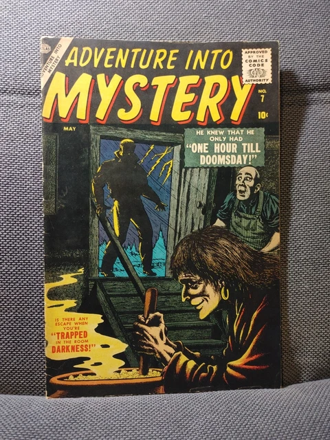 Adventure Into Mystery 7 | VGF | Bill Everett cover. Angelo Torres art | 1957