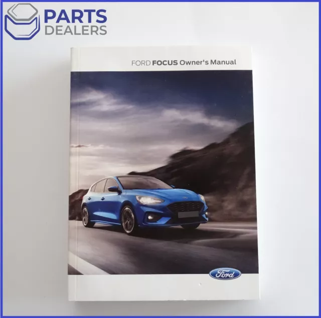 Genuine Ford Focus Mk4 2018-2022 Owners Manual Handbook User Guide Book