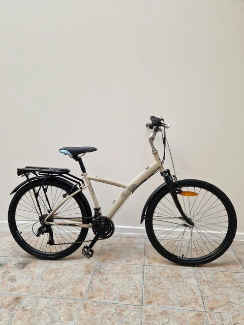 Vélo B’Twin 5 De Decathlon – VTT Cadre Aluminium Rouge, 21 Vitesses, Taille Roue 26.5”