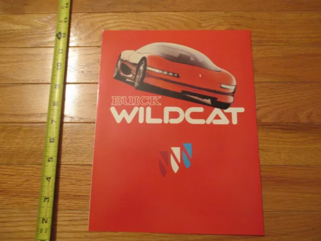 Buick Wildcat Car Auto Dealer showroom Sales Brochure