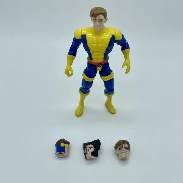 X-Men 1994 Morph Action Figure Mutant Shape Shifter Marvel Toy Biz Complete