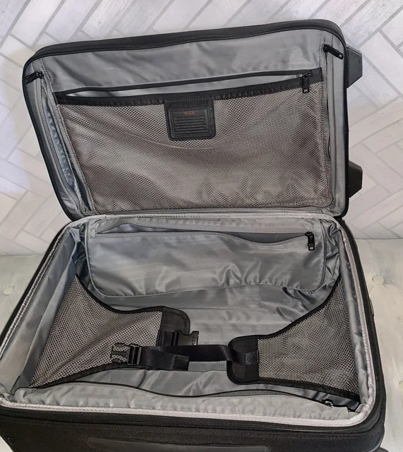 Tumi Alpha 2 Black 2 Wheeled Carry-on- Nylon Luggage 22020D2 4