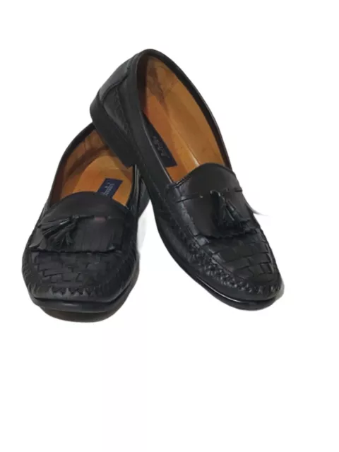 MENS GIORGIO BRUTINI Crossweave Leather Loafer Dress Shoes Le Glove ...