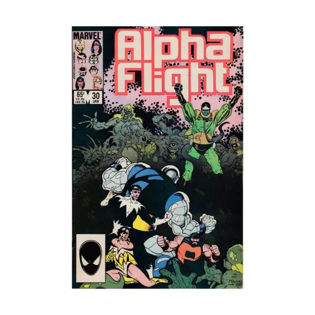 Marvel Comics Alpha Flight Alpha Flight 1st Series #30 NM