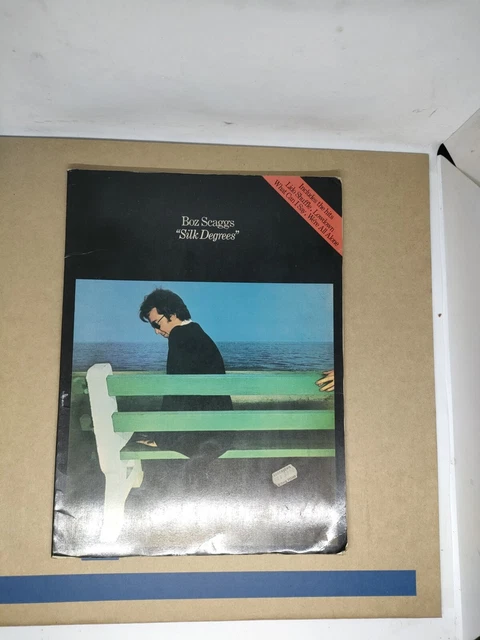 Boz Scaggs " Silk Degrees" Music and Lyrics Songbook Vintage