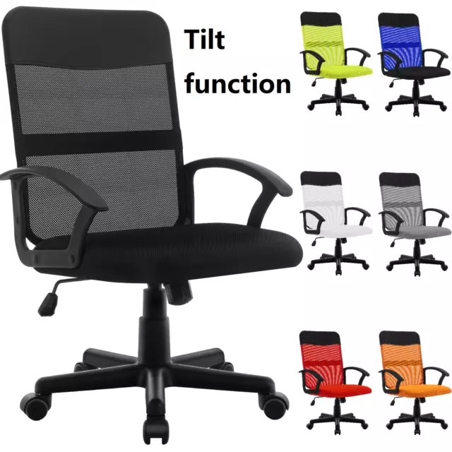 Mesh Office Chair Desk Chair Swivel Chair Computer chair with Armrests