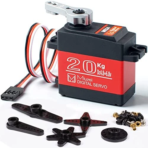 20KG Digital Servo High Torque Full Metal Gear Waterproof for RC Model