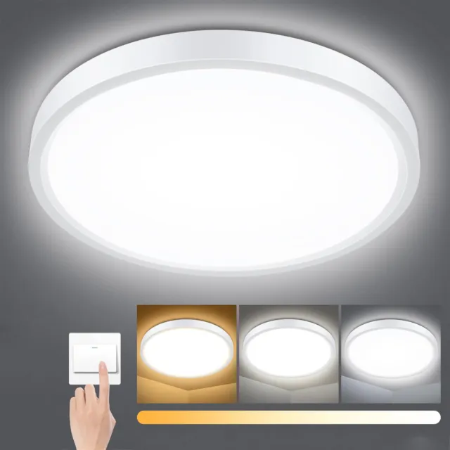Dimmable LED Flush Mount Ceiling Light 30W-40W Thin Flush LED Ceiling Light