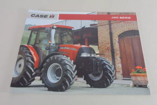 Prospectus / Brochure Housse IH Tracteur Jxc Série Avec 59 - 76 Ps De 02/2007