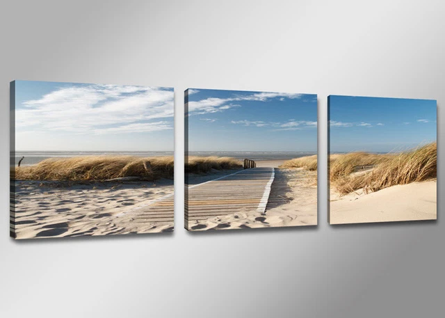 Images sur toile sur cadre 120 x 40 cm abstrait pret a accrocher 5725