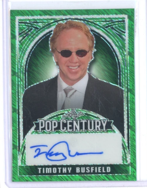 2024 TOM BUSFIELD Leaf Metal Pop Century Green Shimmer Auto Ed 2/4!! £