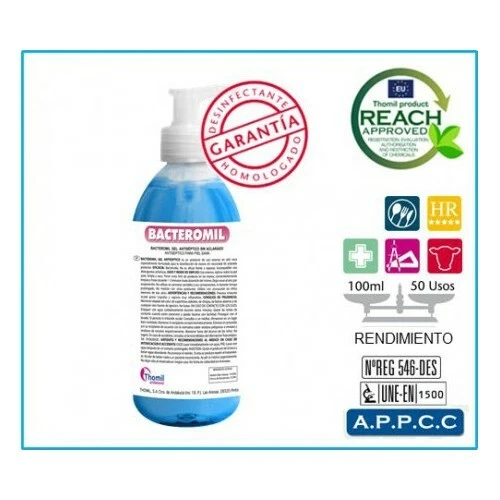 Bacteromil 500 ml Gel hidroalcohólico de manos