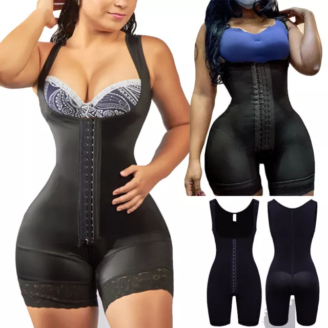 Fajas Colombianas Postparto Post Surgical Compression Garment Corset Body Shaper