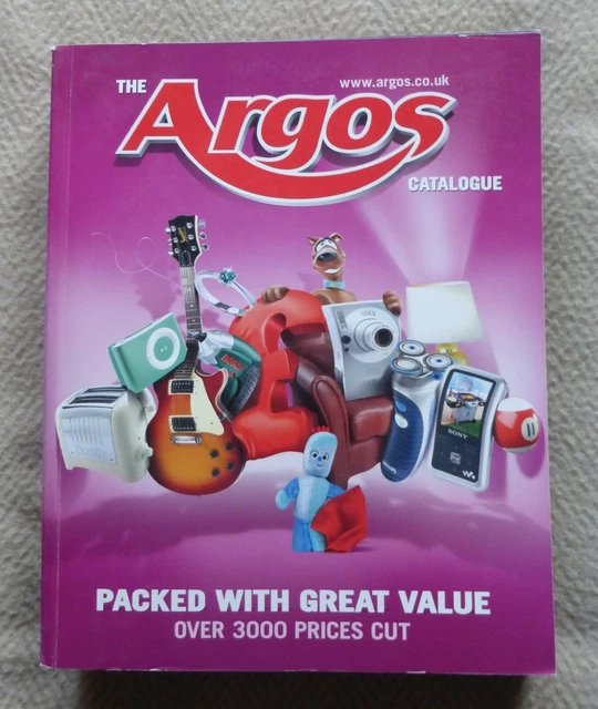 ARGOS CATALOGUE SPRING/SUMMER 2008 £39.00 PicClick UK