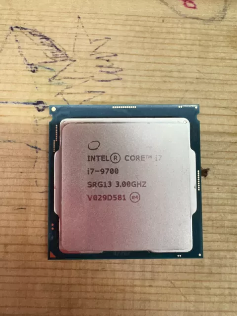 Processore Intel Core I7-9700 3Ghz Lga1151 -  Perfetto! Smontato Per Upgrade