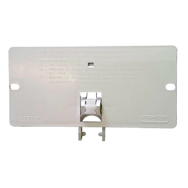 Tubo Troppo Pieno Con Pallina Per Cassetta WC Reno - Ricambio Originale Faismilani 3700115 - Foto 7