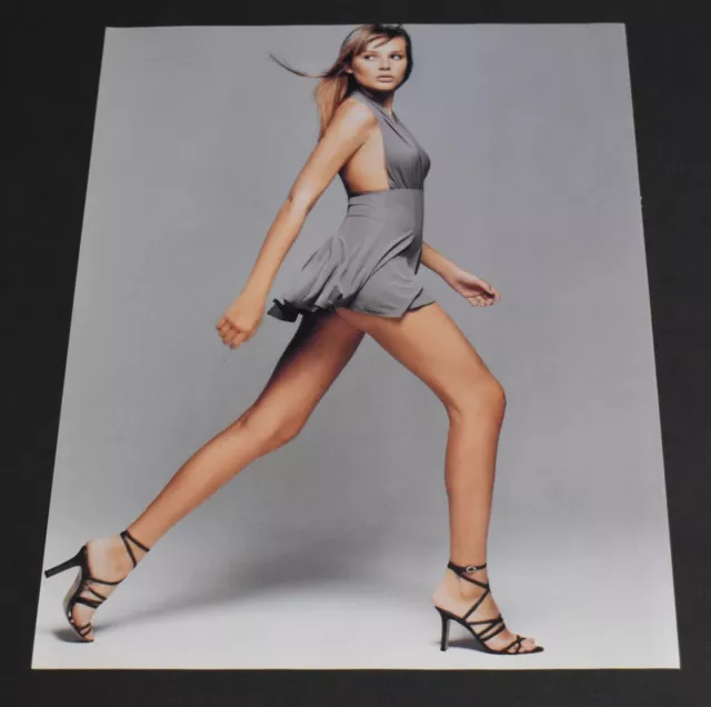 1994 Print Ad Sexy Heels Fashion Lady Long Legs Dirty Blonde Dress Beauty Art