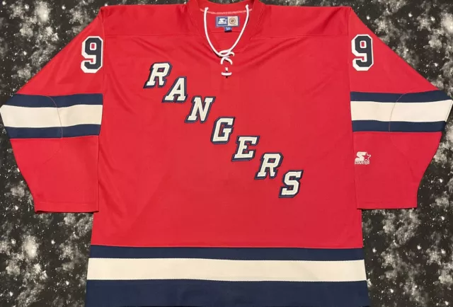 Wayne Gretzky Hockey Hall Of Fame New York Rangers #99 Starter NHL Jersey  98-99