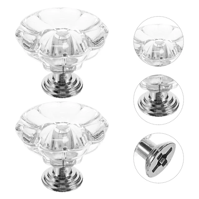 6 pz maniglia cristallo bottoni diamantati manipolazione chiaro vanity organizer