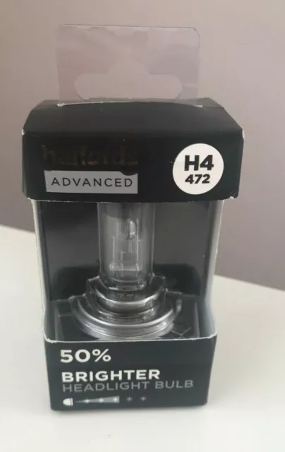 Halfords HIR2 9012 Car Headlight Bulb Single Pack