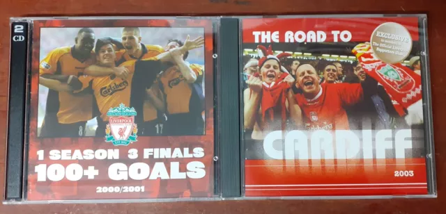 Liverpool Supporters Club Audio CD Bundle (1 Season 3 Finals 100 Goals Cardiff)