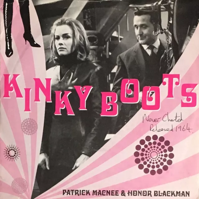 Patrick MacNee & Honor Blackman – Kinky Boots 7" Record KINKY 1 (VG)