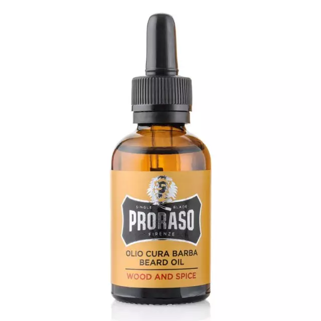 Proraso Beard Oil Wood & Spice 30ml