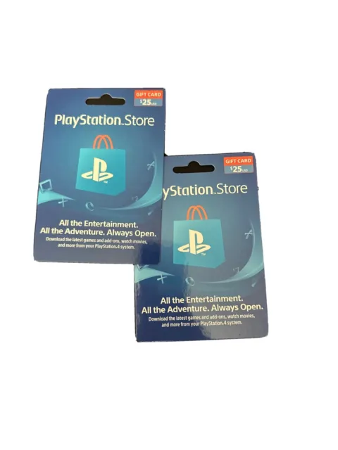 $25 PlayStation Store Gift Card - PS PSN US Store