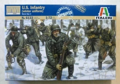 Mars 72120 - 1/72 - Paracadutisti USA Seconda Guerra Mondiale, 40 Figurine Non Verniciate