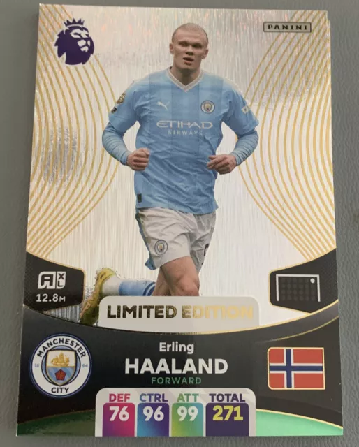 PANINI ADRENALYN 2024 Premier League Erling Haaland Limited Edition